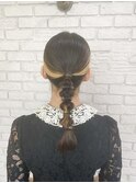 玉ねぎヘア アレンジ