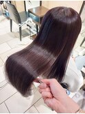 うる艶*ストレートロング*ブラウンレッド