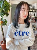 ミディアム×レイヤーカット