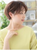フレンチカジュアル小顔束感マッシュショートc5大宮20代30代40代