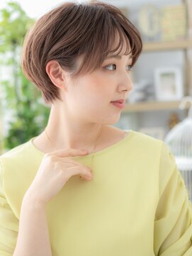 カバーヘア ブリス 大宮西口(COVER HAIR bliss) フレンチカジュアル小顔束感マッシュショートc5大宮20代30代40代