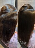 縮毛矯正×髪質改善×多毛×癖毛×艶髪ストレートヘア×美髪