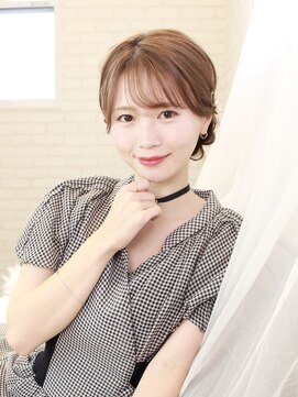 アヴァン(avant) 【avant】ゆるっとお団子編み込みスタイル