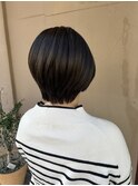 ショートボブ/髪質改善ストレート/ナチュラルストレート