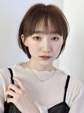 ローネス ギンザ(LONESS ginza) ワイドバング/コンパクトショート/耳かけショート/ショートボブ