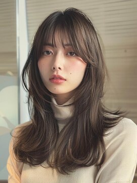 レヴ 草加店(LEV.) イメチェン美髪ブルーブラック外ハネボブ