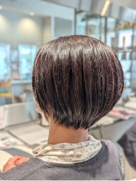 オーガニック リブ 川越(organic+live) 30代40代大人ショートボブ