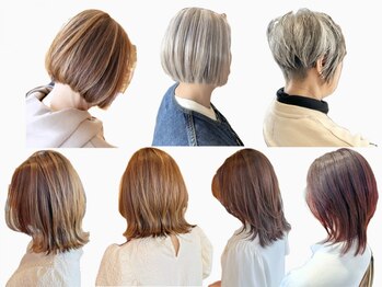 ワイボンドヘアー(Y bond hair)の写真/【みよし市】毎月繰り返すカラーだからこそ髪や頭皮を労るダメージレスにこだわった施術を＊