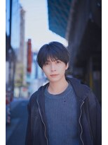 ポプルス(popls)&nbsp;シースルーショート/ウルフカット/メンズウルフ/黒髪ショート