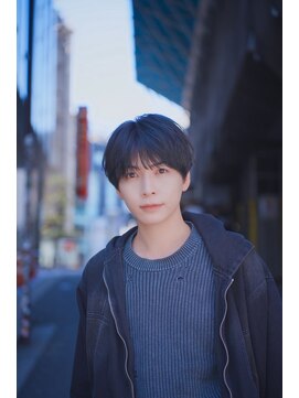 ポプルス(popls) シースルーショート/ウルフカット/メンズウルフ/黒髪ショート