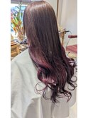 ロングヘア　カラー
