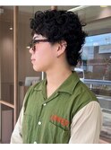 今っぽくキマる！こなれメンズパーマで好感度UP