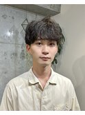 くせ毛活かし/ニュアンスマッシュ