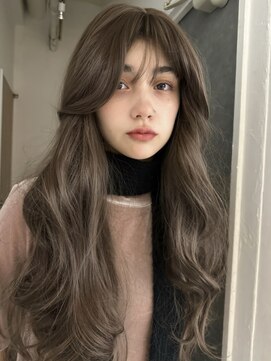 メゾンアクア 表参道(Maison ACQUA) ☆ブリーチなしダブルカラー オリーブ オリーブベージュ