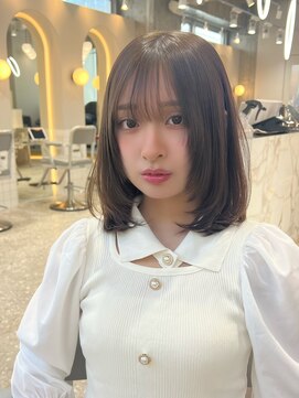 ルームバイシー 新宿(Loom. by Sea) イメチェン×美髪[ワイドバング/韓国/新宿/顔まわり]松本