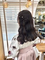 ブライト(bright)&nbsp;卒業式/ハーフツイン/リボン