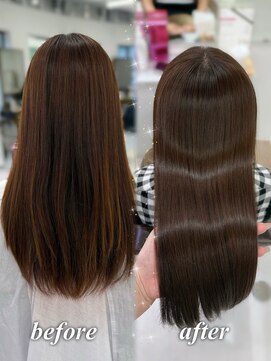 ハピネス 梅田茶屋町店(HAPPINESS) 韓国風/レイヤーカット/顔周り/顔まわり/髪質改善/ベージュ