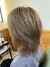  【50歳以上限定】デザインカット＋ブロー "シャンプーなし"