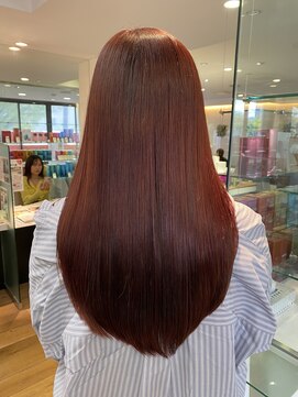 シーン(SCENE) 髪質改善/縮毛矯正/レイヤーカット/セミロング/伸ばしかけヘア