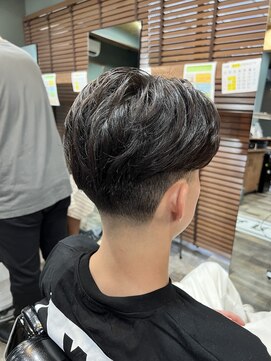 スタンドバーバー 柏(STAND BARBER) MEN’S HAIR/波巻ツイストスパイラル/フェザーパーマ/柏/理容室