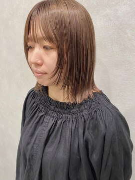 ビューティマーケット アングゥ イオンモール仙台上杉(BEAUTY MARKET ungu) 顔まわりレイヤー/レイヤーカット