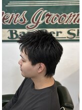 リルホビーズメンズグルーミング(Lil Hobbys Men's Grooming)&nbsp;＜理容室＞＜バーバー＞メンズデザイン短髪スタイル