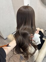 ソア 並木坂(Soa)&nbsp;韓国ヘア/顔周りカット/レイヤーカット/ベージュ/ロング