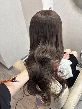 ソア 並木坂(Soa) 韓国ヘア/顔周りカット/レイヤーカット/ベージュ/ロング