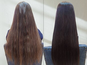uru 八戸ノ里店の写真/【育てる白髪染め！】ヘアカラー専門店初の髪質改善×白髪染めで年齢のお悩みを改善♪