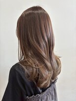 イーストハムアネーロ(EAST HAM anello)&nbsp;透明感ショコラグレージュ/セミロング/レイヤーカット