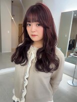 ミリ 奈良店(mm) レッド/近鉄奈良/髪質改善トリートメント/顔まわり/レイヤー