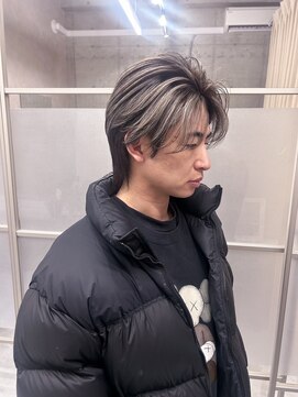 メンズサロン キング 梅田店(Men’s salon K!ng) メンズカット/ブリーチ/ニュアンスパーマ/メンズハイライト/眉毛