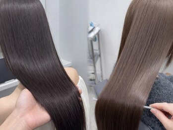 レス(Les.)の写真/【明治神宮前5分】自然でダメージを最小限に抑える髪質改善ストレートはLes.にお任せ［縮毛矯正/髪質改善］