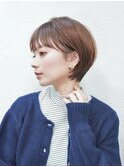 前髪あり大人ショート20代30代40代表参道