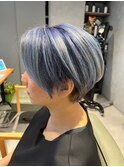 ハイトーンブルージュショート