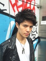 salon de MiLK 札幌大通店【サロン ド ミルク】 男らしいさを強調させるアップバングショート