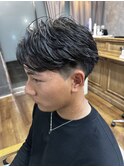 フェザーパーマ／ニュアンスパーマ／韓国マッシュ／我孫子/men's