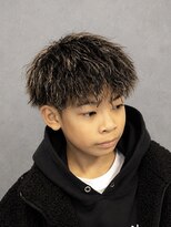 スター(STAR)&nbsp;キッズ韓国風×メッシュパーマ｜垢抜けヘア