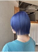 グレージュ/オリーブカラー/ボブ/顔周りカット[甲府駅]