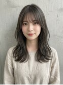 シースルーバングロング