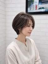 アース 宮崎昭栄店(EARTH) 【40代・50代人気】白髪ぼかしハイライト×ショートボブ♪