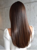パッション 南中山店(PASSION)&nbsp;極上ツヤ髪ストレートヘア　髪質改善で作る美髪ロング