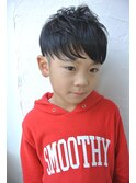 Jr.ツーブロックマッシュショート★ 藤原