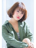 ヴァンクシー バイ ルナ(VANKCY by Luna) 【Neolive plus】#ボブ#グレージュ#ひし形シルエット#簡単#