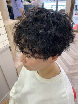 ジパング 押上店(Zipangu) マニッシュパーマスタイル