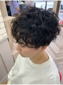 マニッシュパーマスタイル