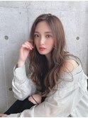 【Zina】ゆるウェーブ♪ミルクティーグレージュ♪2