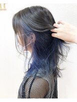 アドゥーヘアー(A do hair) ash × blue