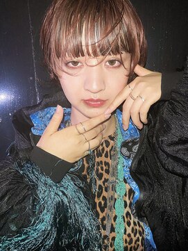 ビートス(BEAT S) 【BEAT S】ピンクオレンジ×ケアブリーチ×夜の踊り子★