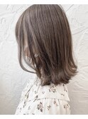 [CAMON. ]#外ハネミディ#くすみブルー#デジタルパーマ